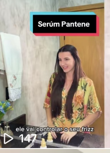 Campanha para marca Pantene 