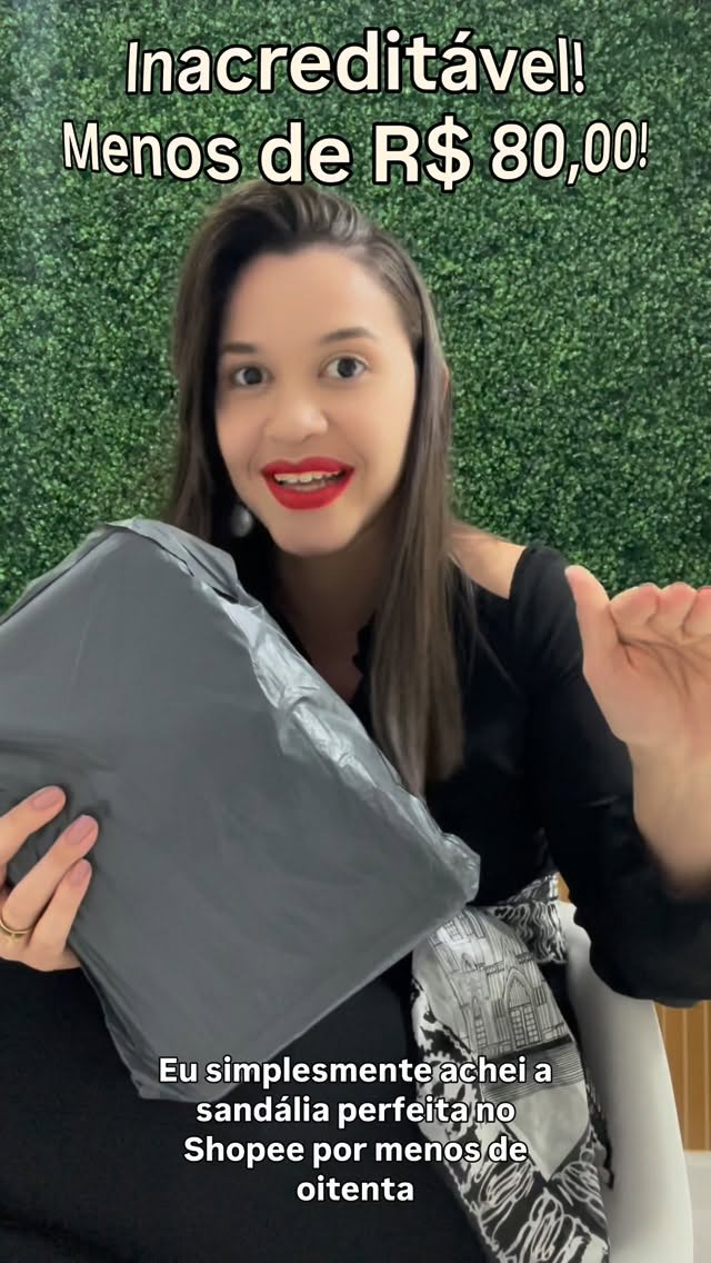 Venda de sandália 