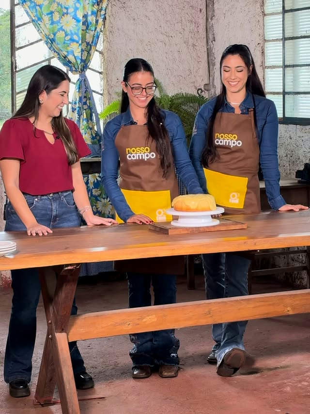 Gravação para o programa nosso campo (TV TEM)