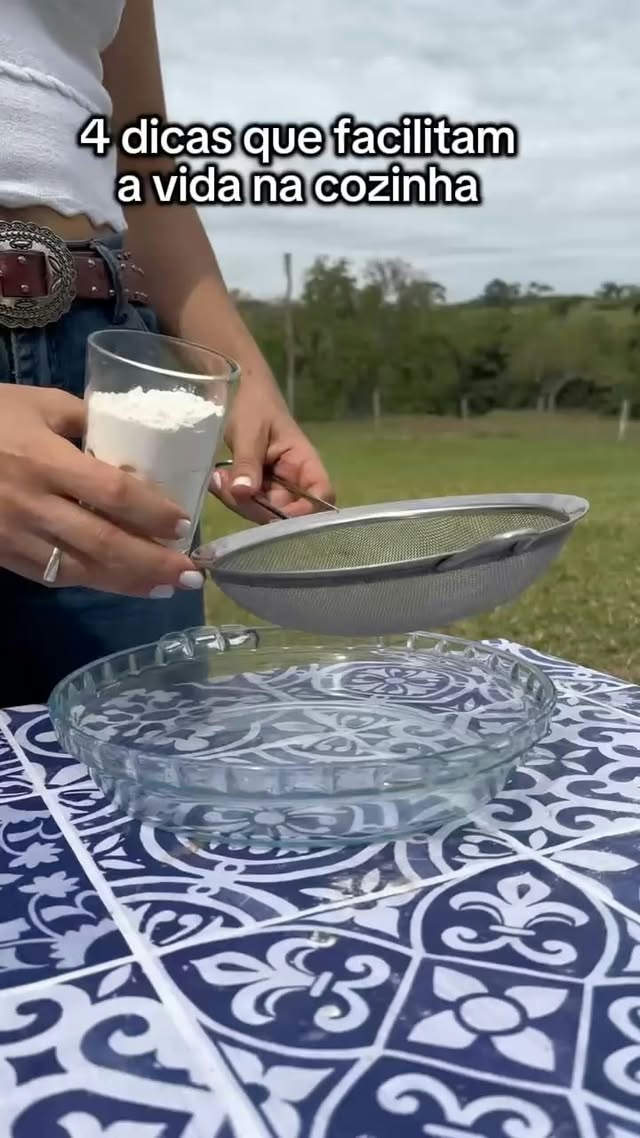 Dicas de cozinha 