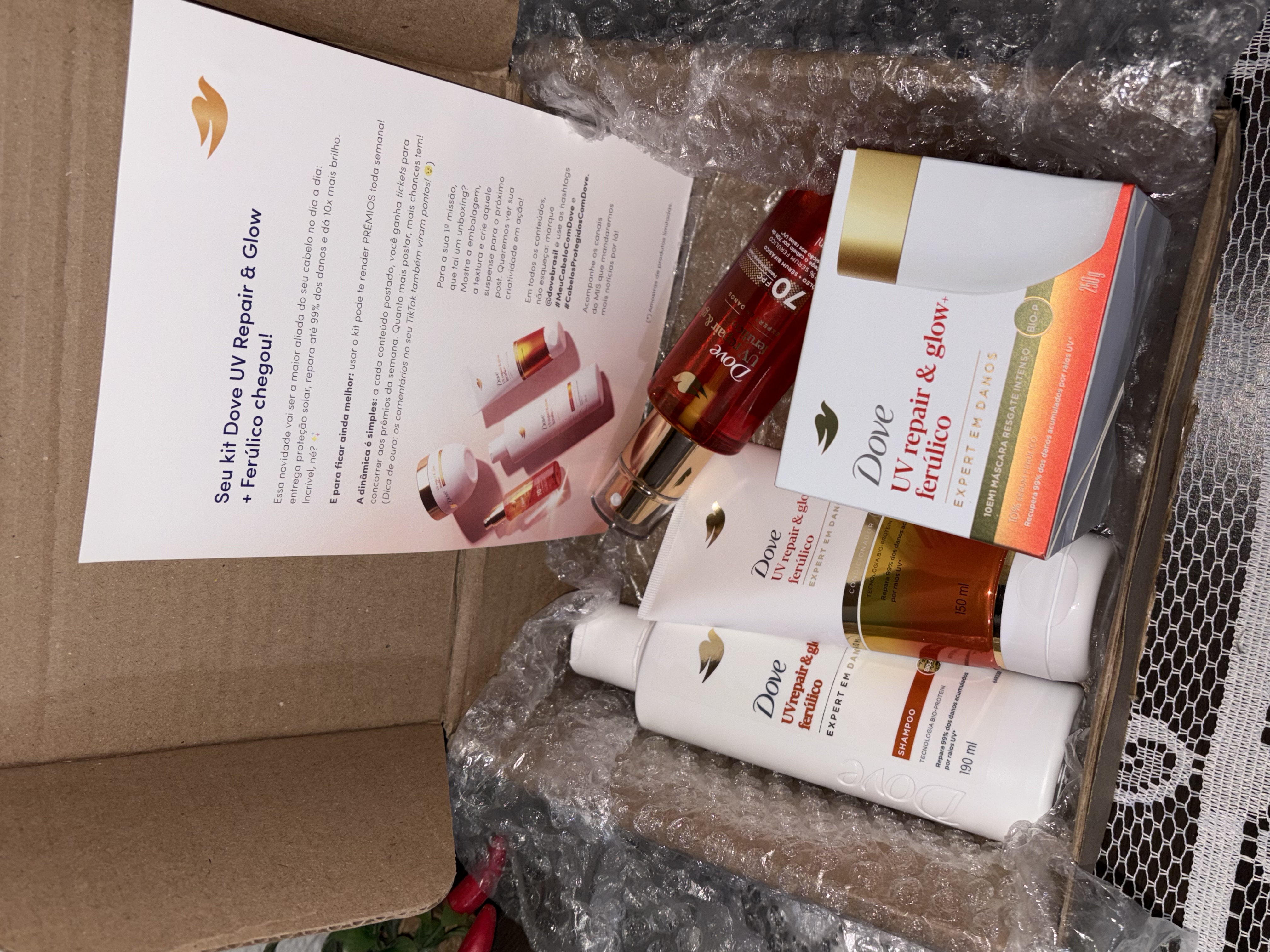 Unboxing Dove 