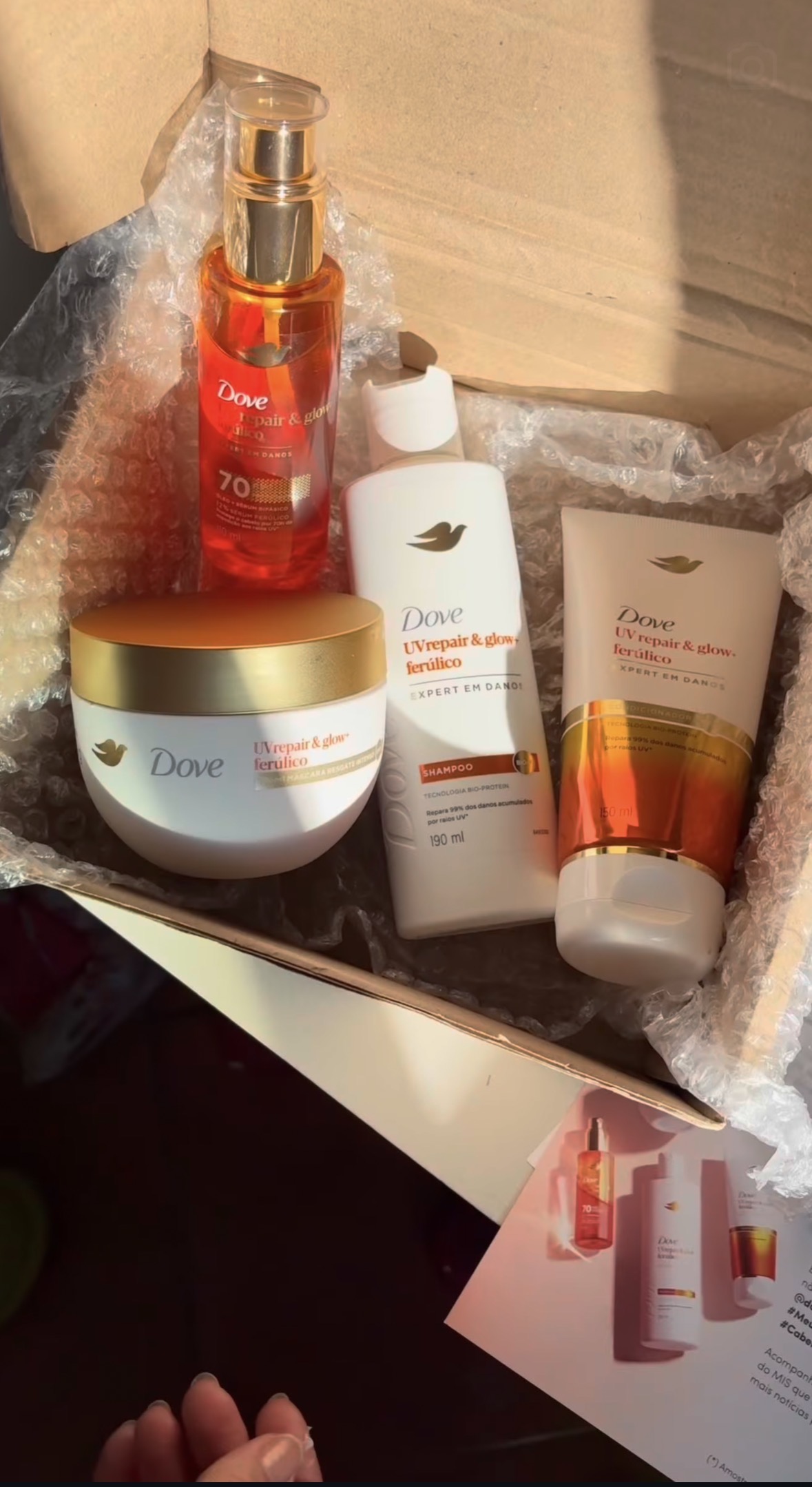 Dove UV Repair 
