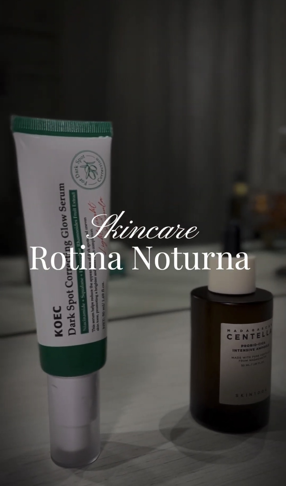 Rotina de cuidados skincare 