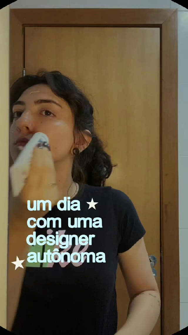 um dia na vida de uma designer autônoma que trabalha de casa #designer #homeoffice 