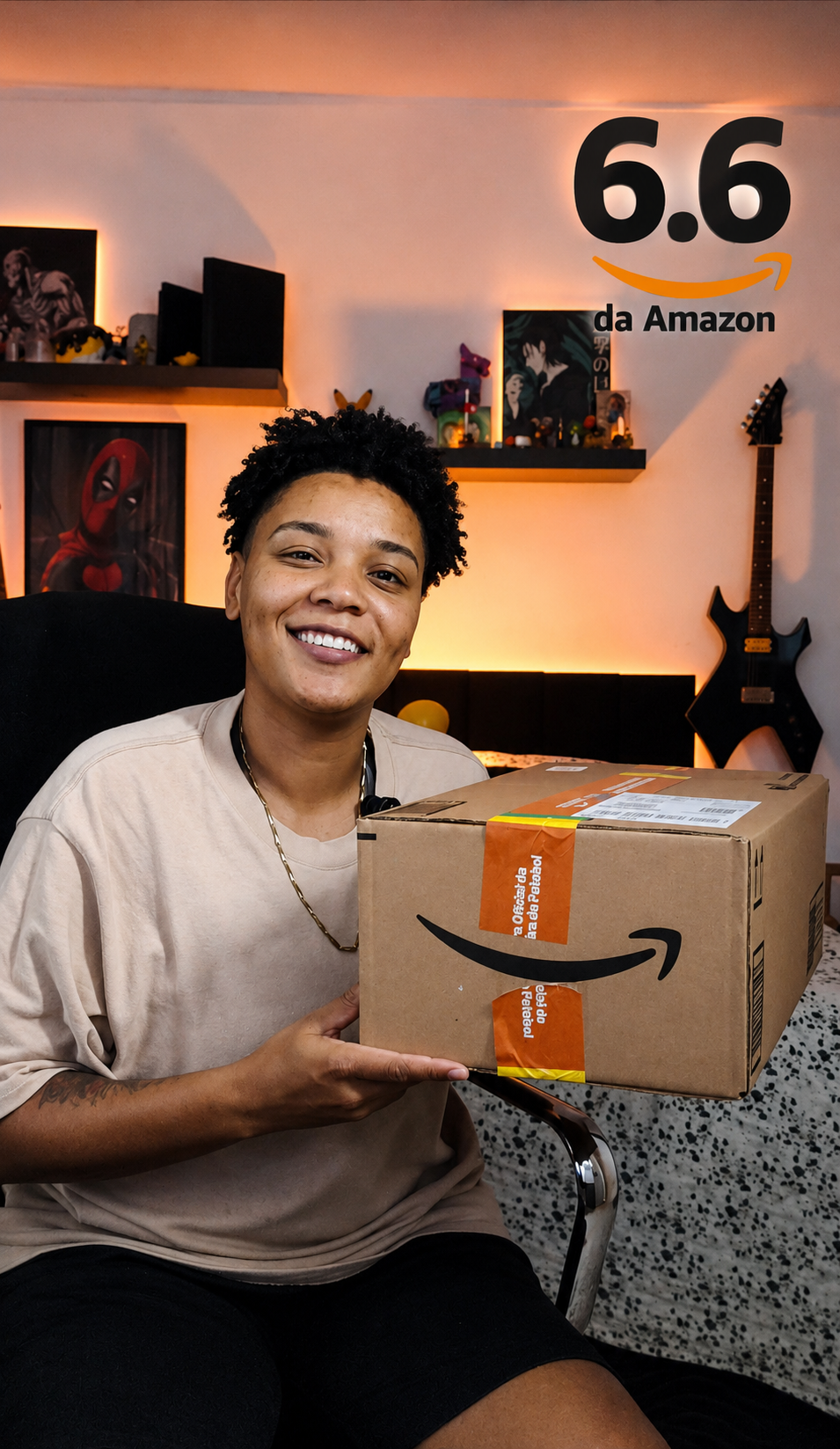 Trabalho fazendo UGC e a mais recente foi pra Amazon.