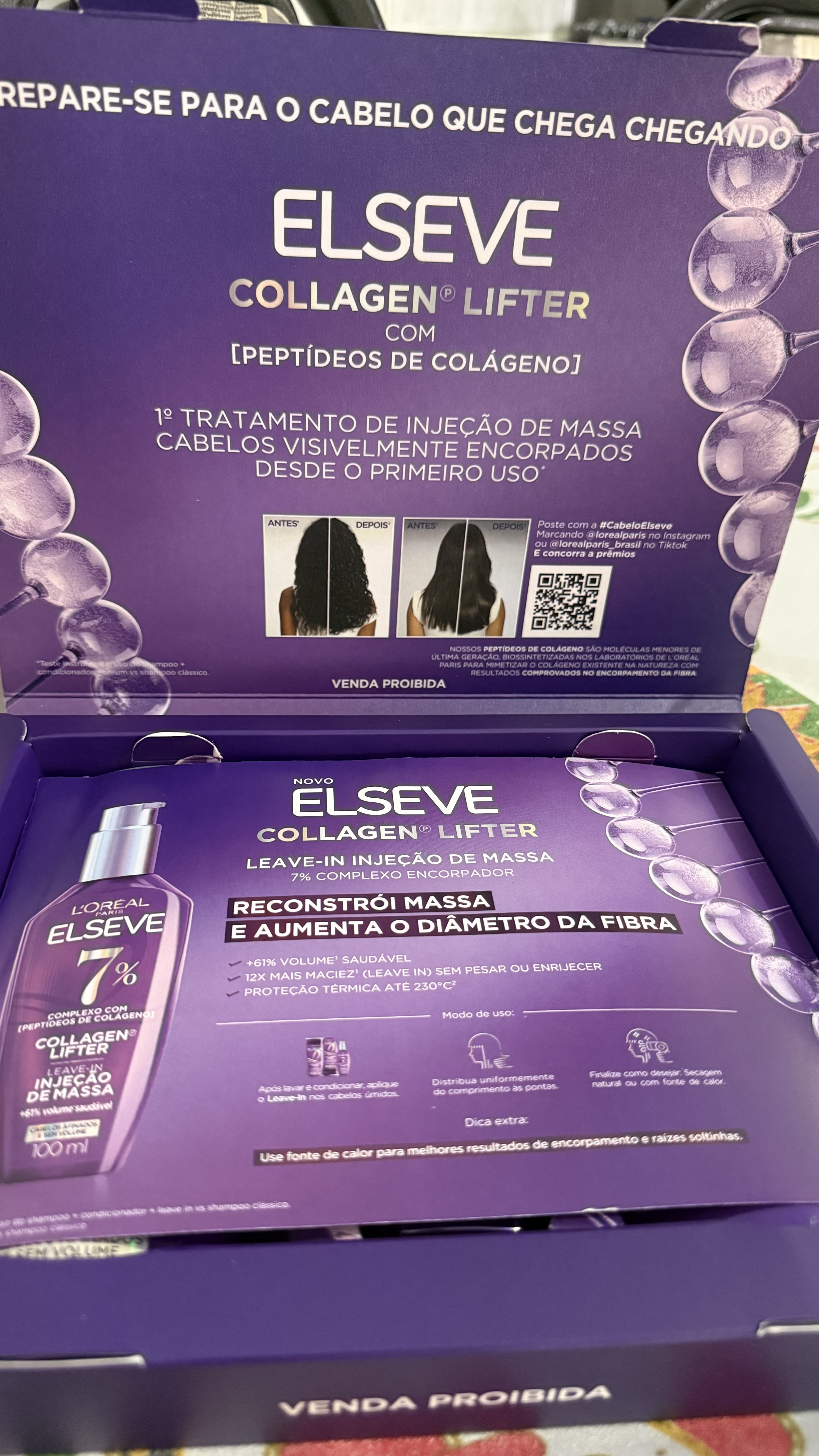 Umboxing Loreal- Elseve Collagen Lifter 