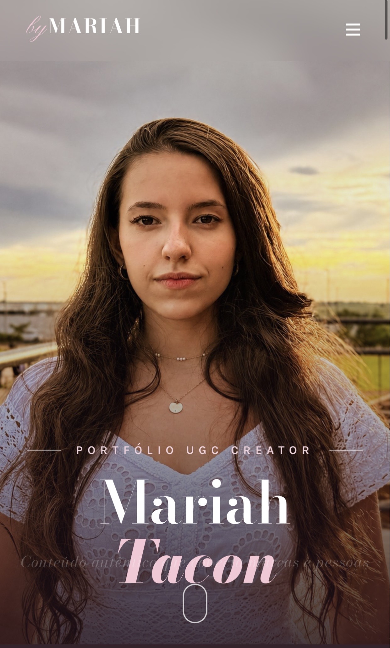Meu portfólio UGC