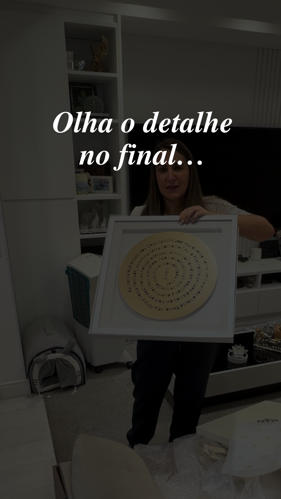 Quadro Decore com fé 